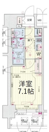 プレサンス桜通ベルノの物件間取画像